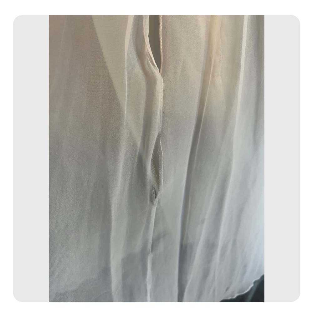 Beautiful vintage 50s pink and white dress As is - Picture 8 of 10